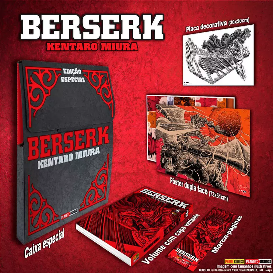 Berserk – Edição De Luxo – 41 – Special Edition Com Maleta – Universo ...